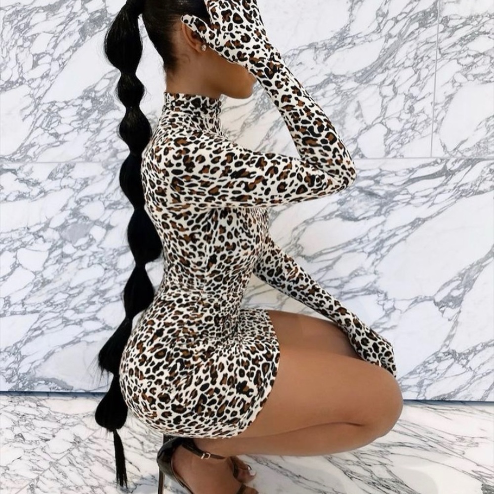 Leopard dress